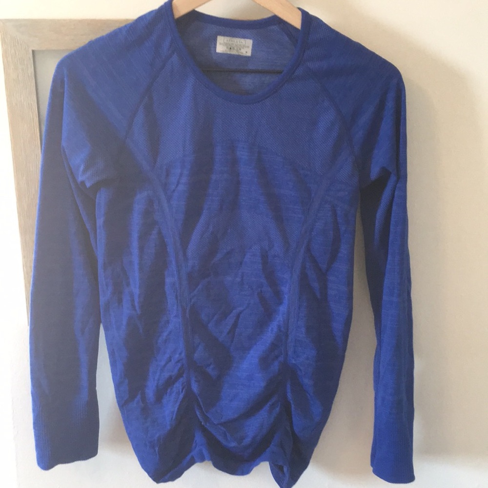 Athleta Fast Track Long Sleeve Performance Top